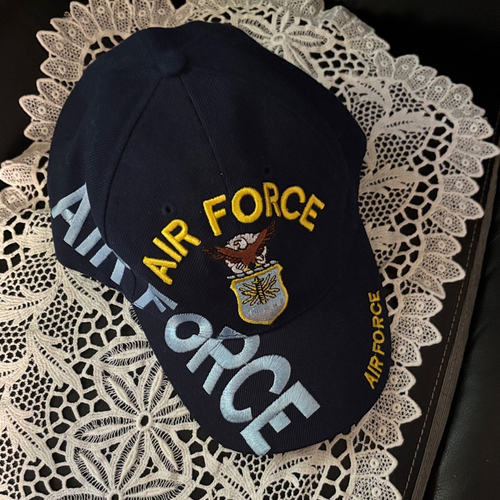 Air Force Trucker’s Hat. One size fits all.